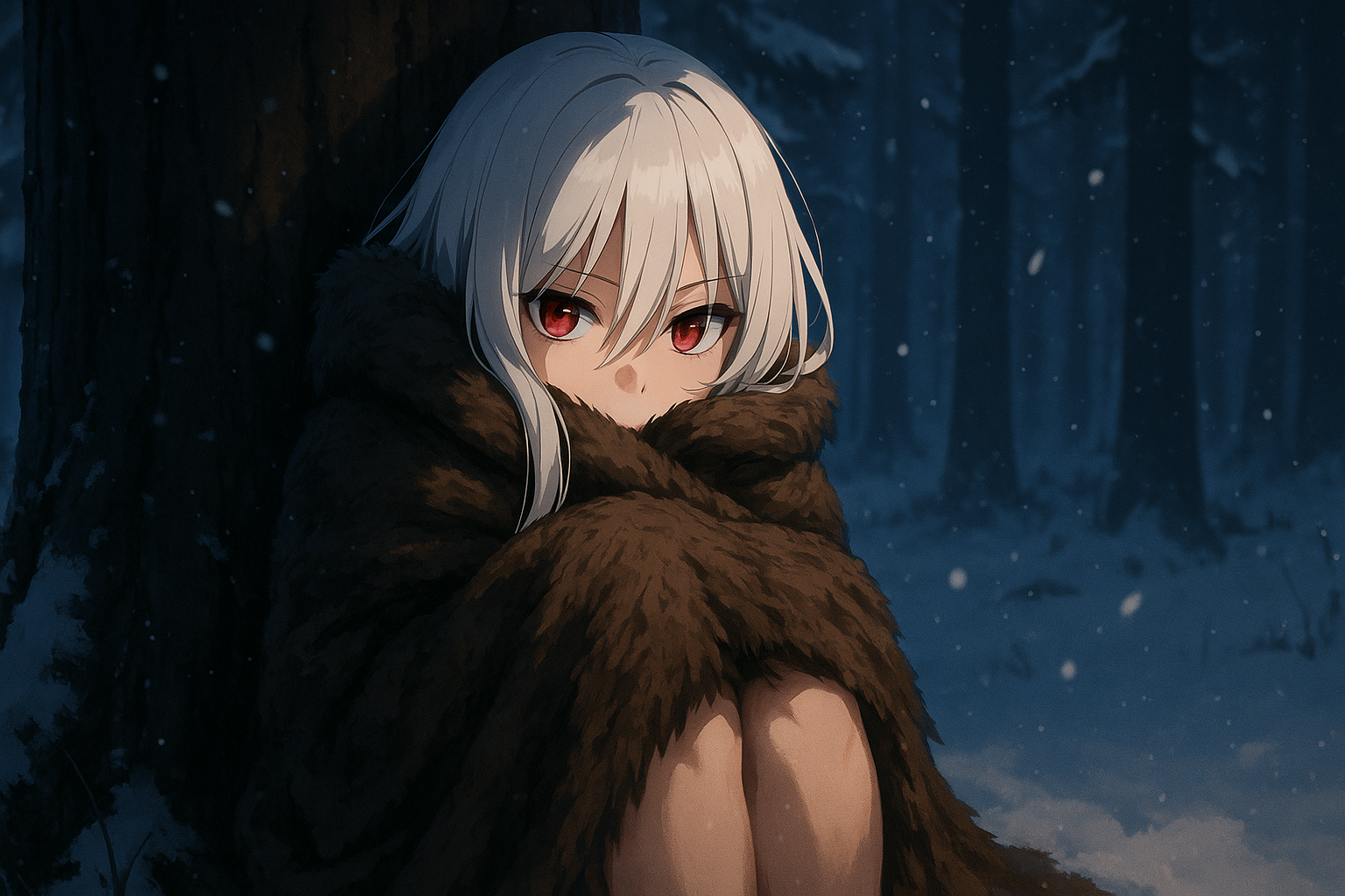 Cover art for Howling Snow — Winter Heat v2, a psychological scenario on AI Dungeon