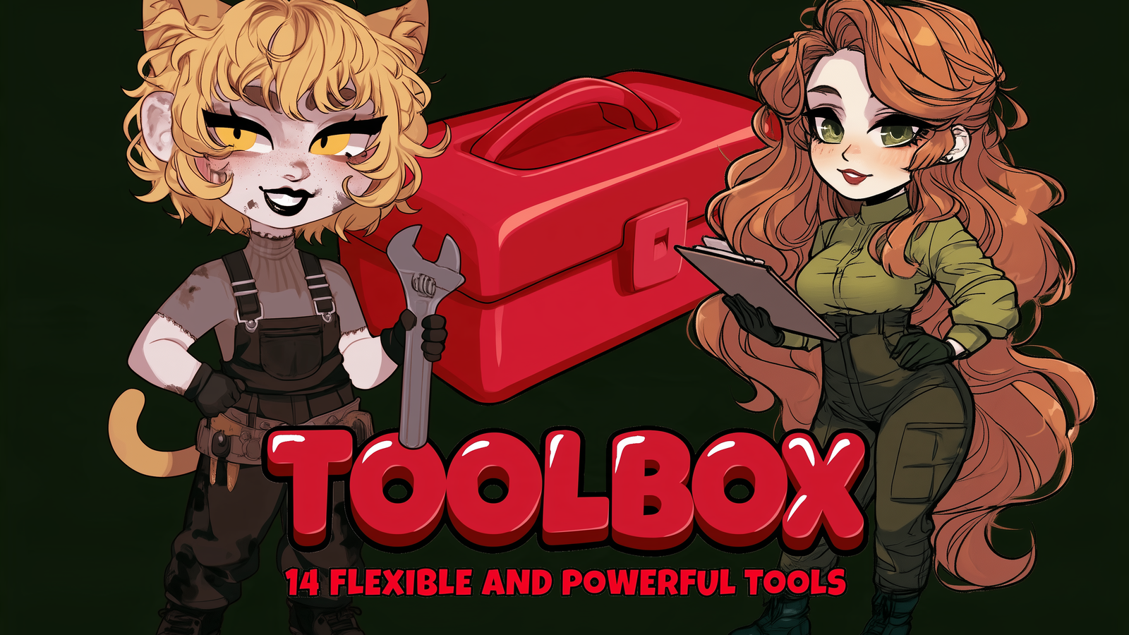 Cover art for π§° Toolbox π§°, a toolbox scenario on AI Dungeon