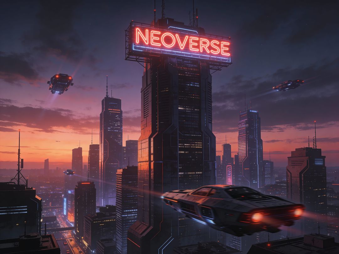 Cover art for Neo-verse (a free form Sci-fi scenario with Auto Cards and Story Arc ), a sci fi scenario on AI Dungeon