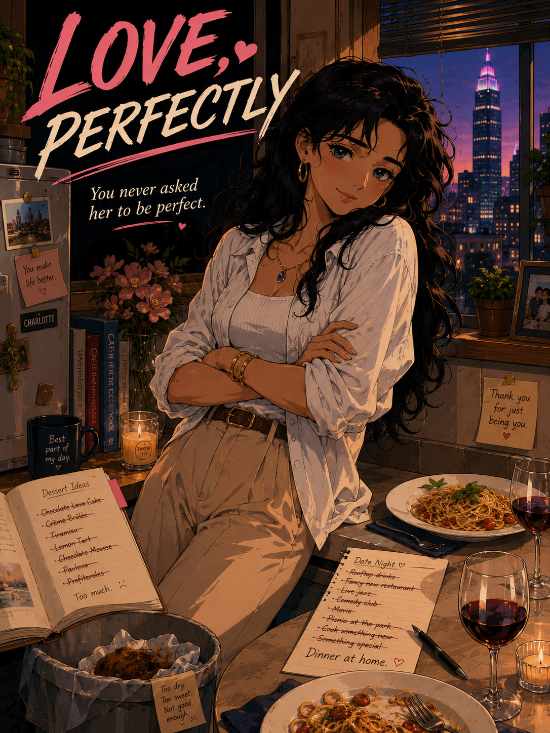 Cover art for Love, Perfectly, a love scenario on AI Dungeon