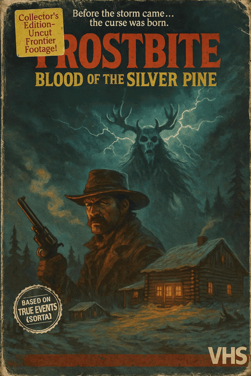 Cover art for Frostbite: Blood of the Silver Pine (1988), a western scenario on AI Dungeon