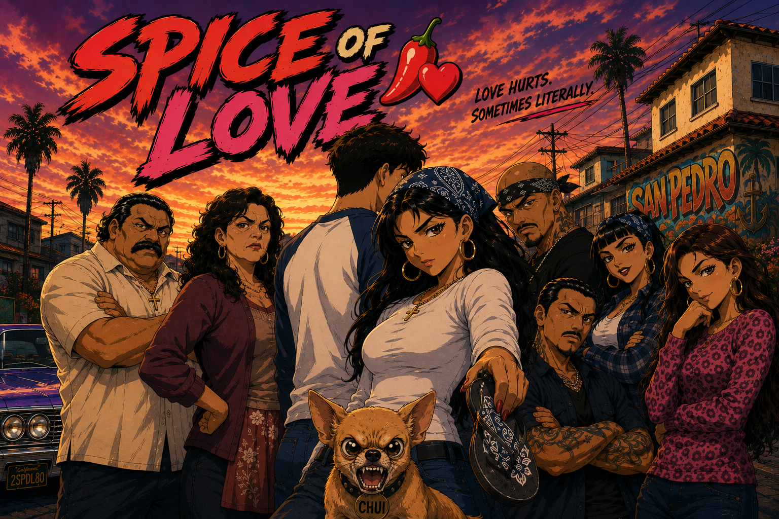 Cover art for Spice of Love, a love scenario on AI Dungeon