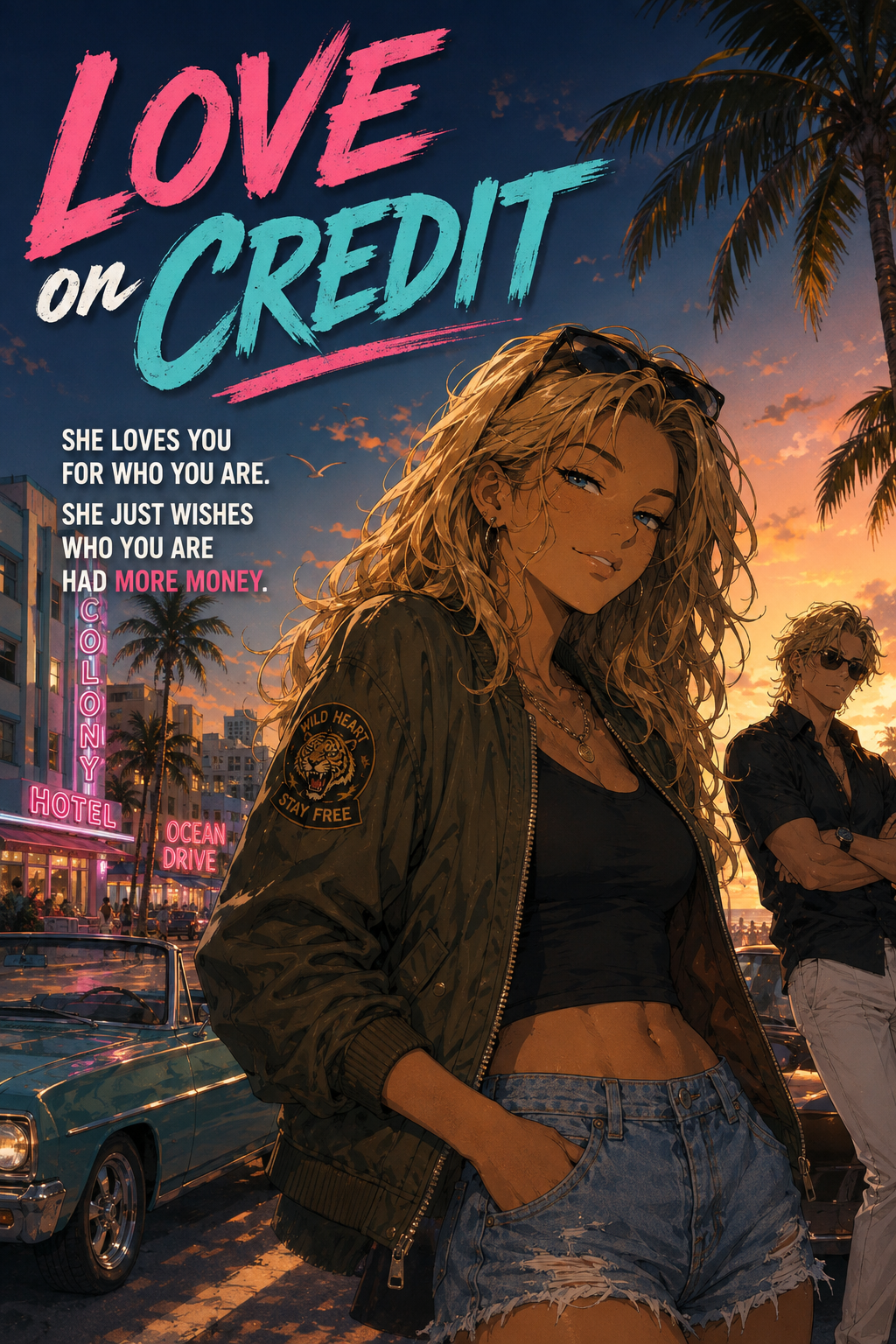 Cover art for Love on Credit, a romance scenario on AI Dungeon