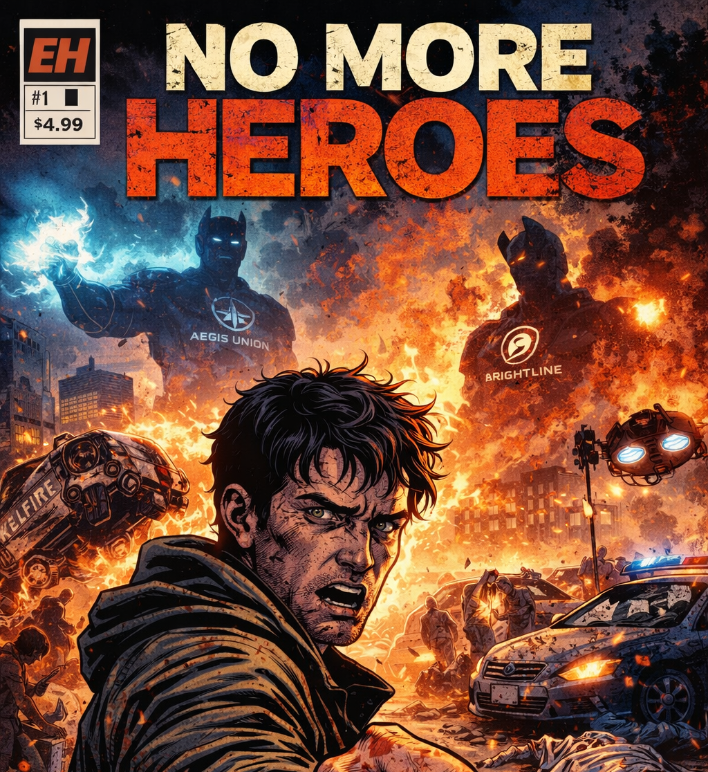 Cover art for No More Heroes, a hero scenario on AI Dungeon
