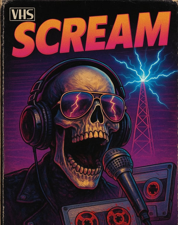 Cover art for Dead Air (1987), a movie scenario on AI Dungeon