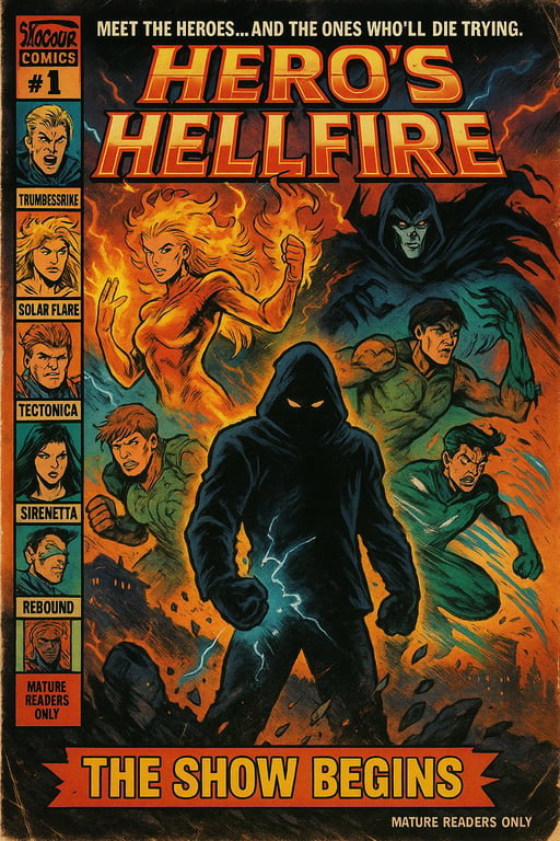 Cover art for Hero's Hellfire, an action scenario on AI Dungeon