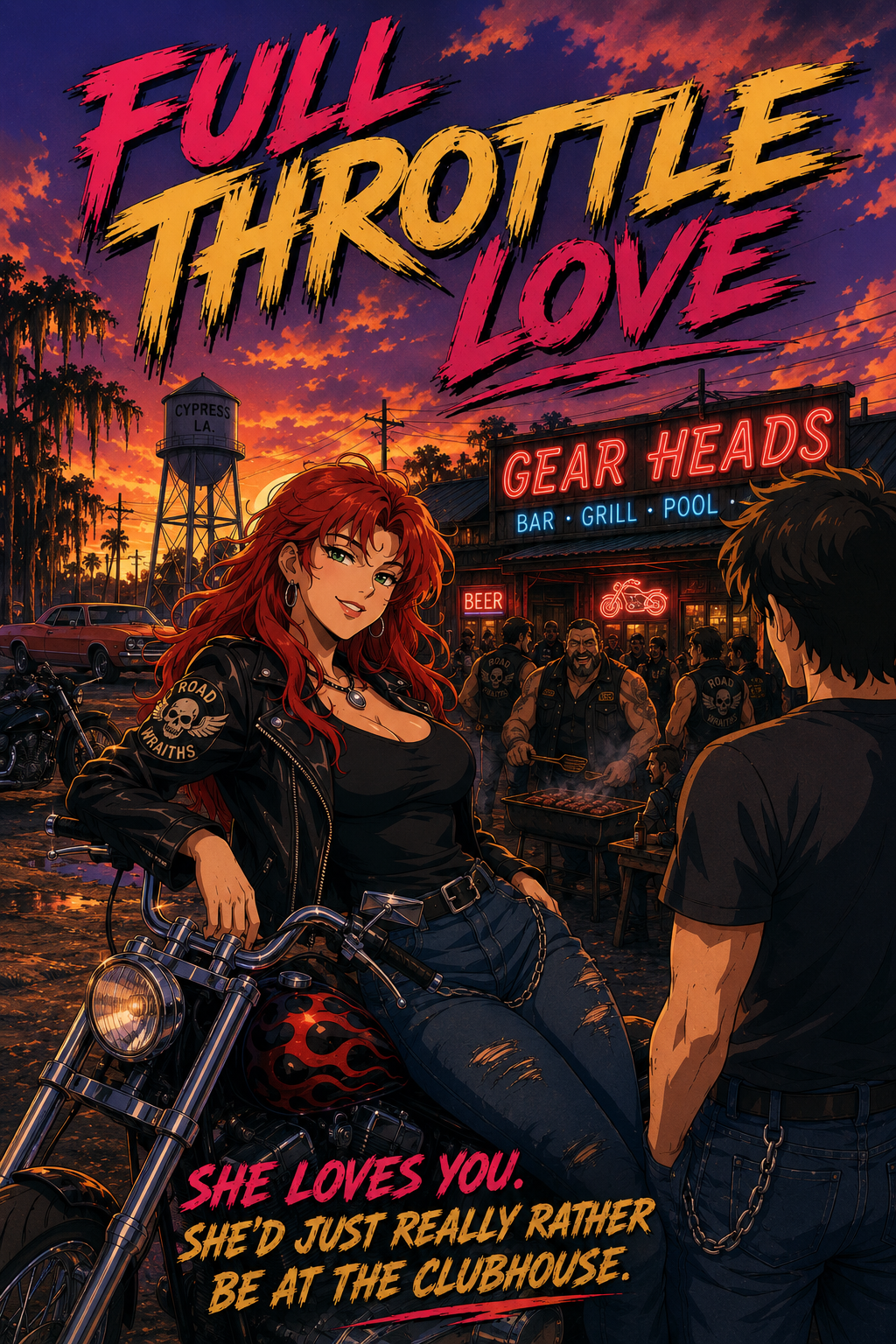 Cover art for Full Throttle Love, a love scenario on AI Dungeon