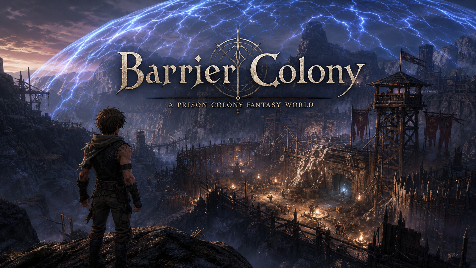Cover art for Barrier Colony, a gothic-inspired world on Voyage