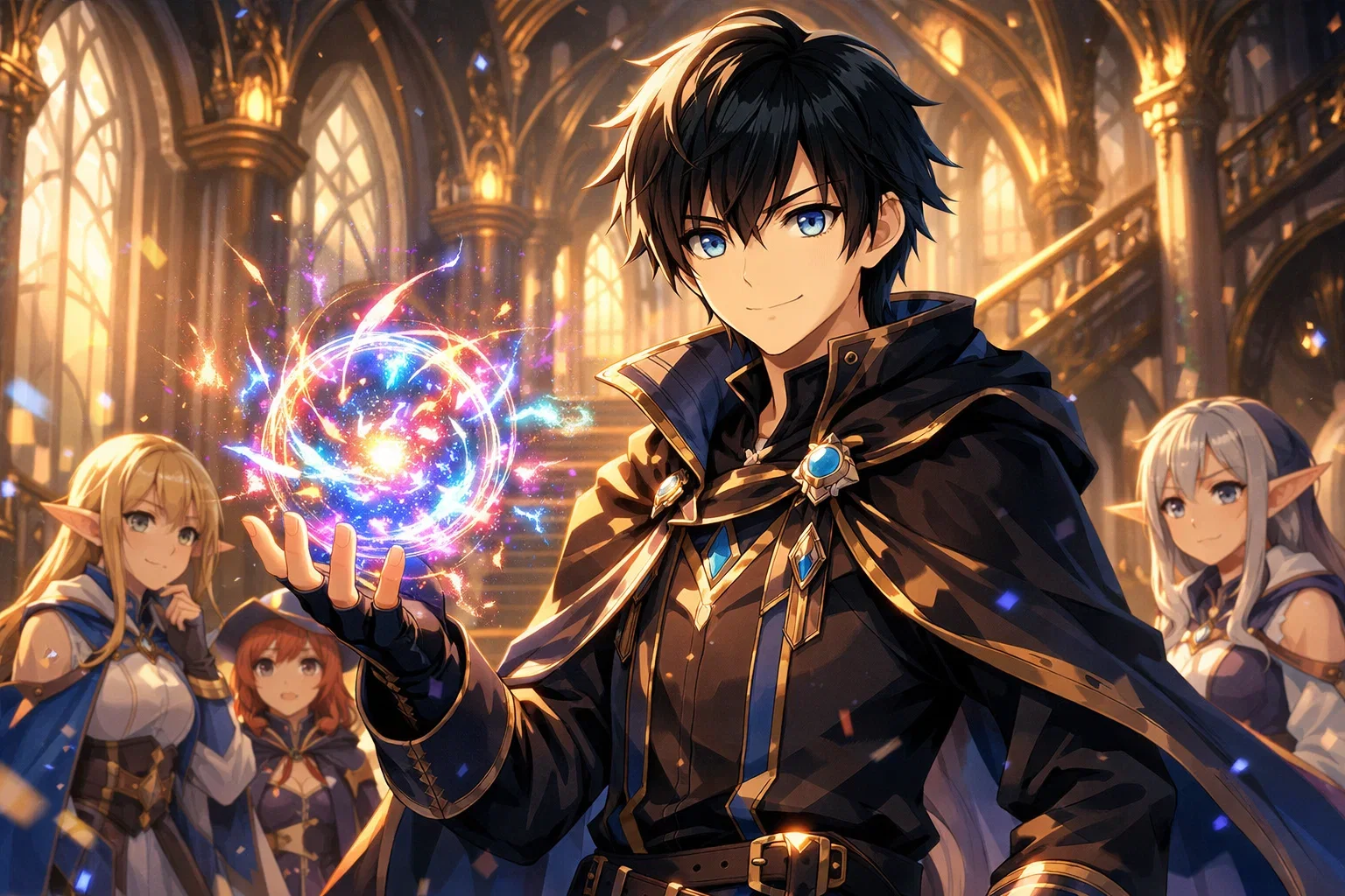 Cover art for The Magic You Created, a fantasy scenario on AI Dungeon