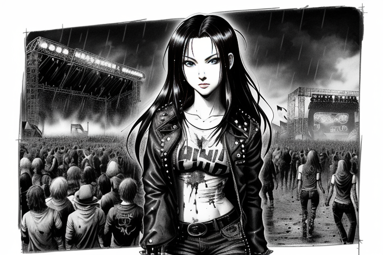 Cover art for Wacken: Metal, Mayhem, and the Metal Queen, a wacken scenario on AI Dungeon