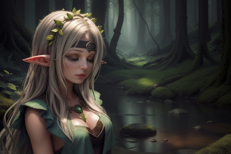 Cover art for Protector of the Blind Seer, an adventure scenario on AI Dungeon