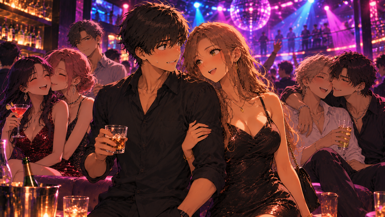 Cover art for Pretend We're Together, a romance scenario on AI Dungeon
