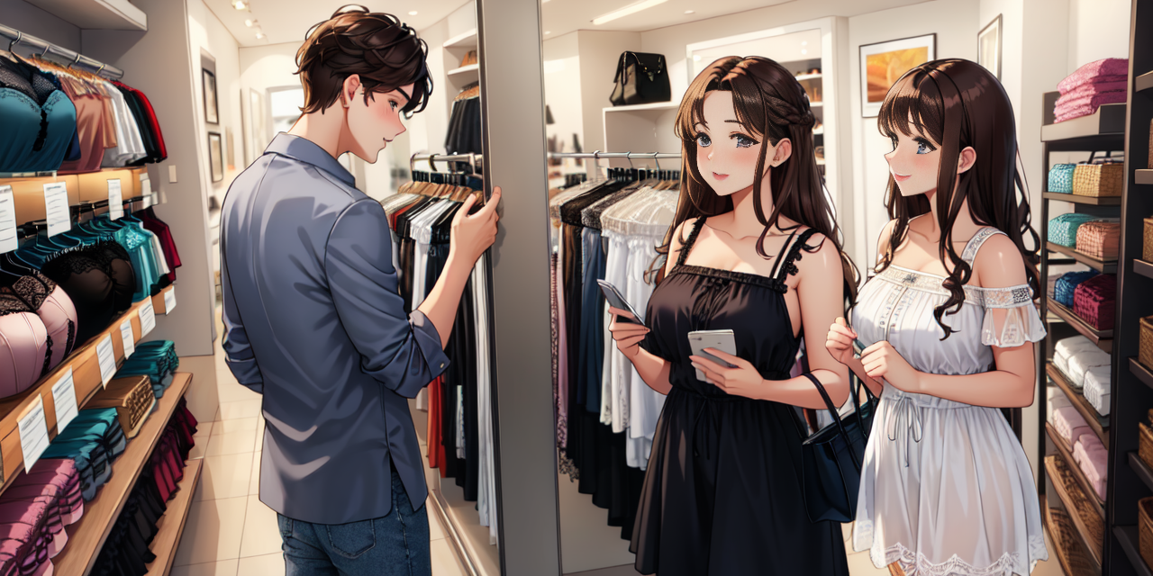 Cover art for Lingerie Duty, a romance scenario on AI Dungeon