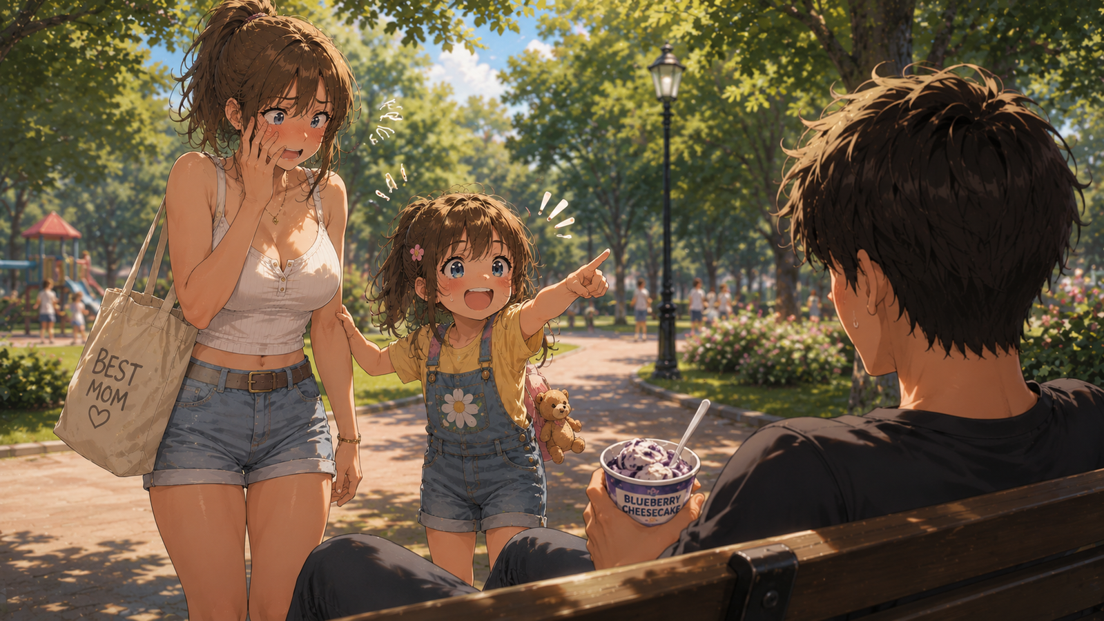 Cover art for Her Little Matchmaker, a romance scenario on AI Dungeon