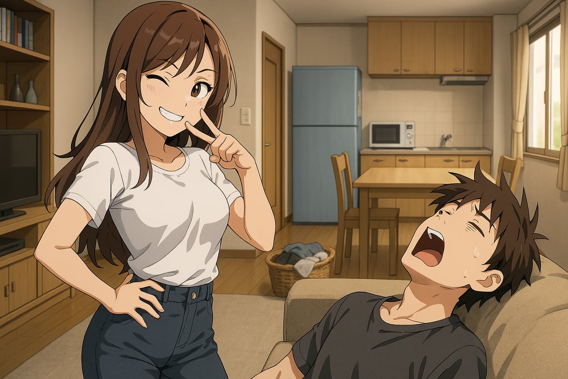 Cover art for Every Time I Get Close… I Pass Out!?, a comedy scenario on AI Dungeon