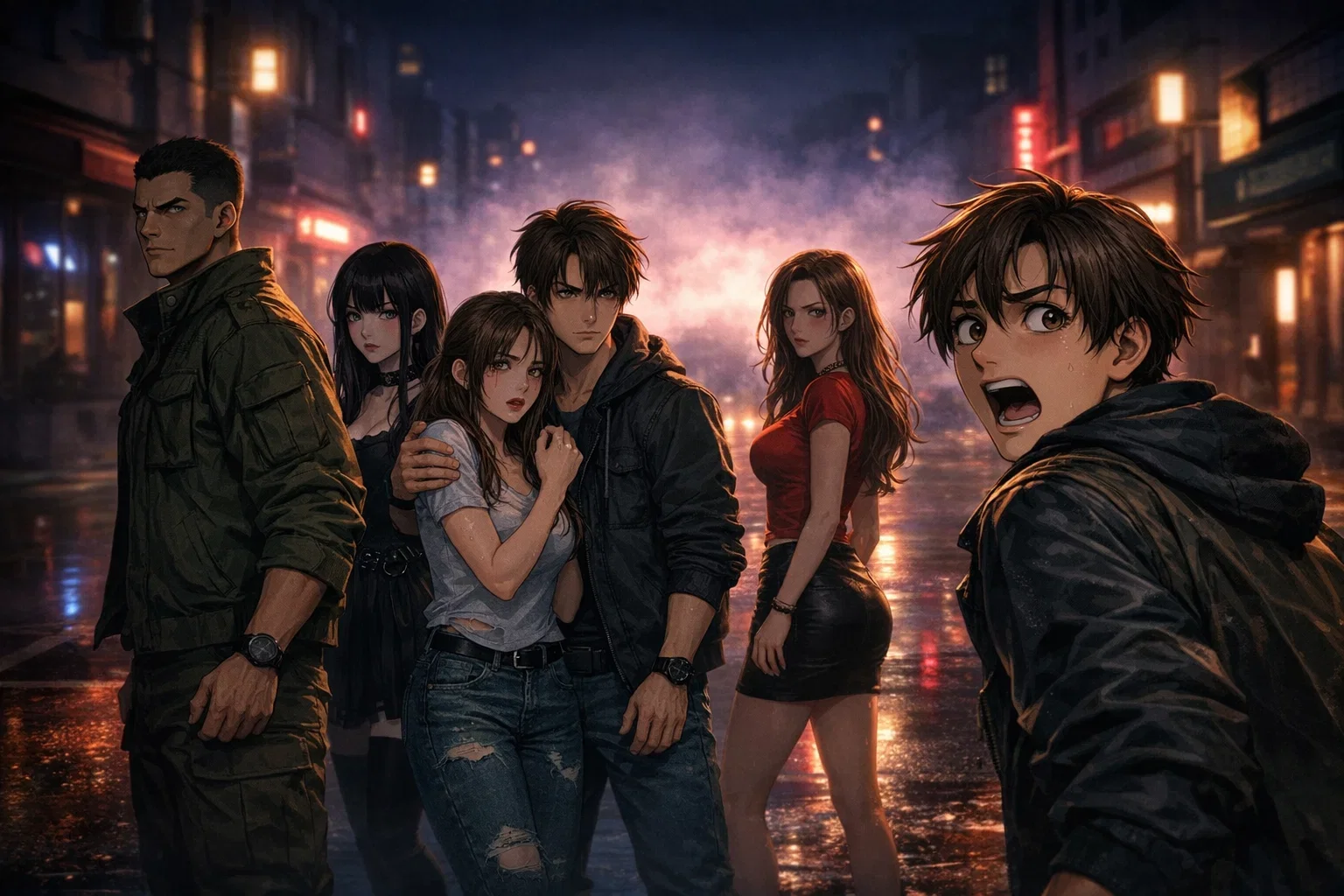 Cover art for Another World, Lost in Fog, a horror scenario on AI Dungeon