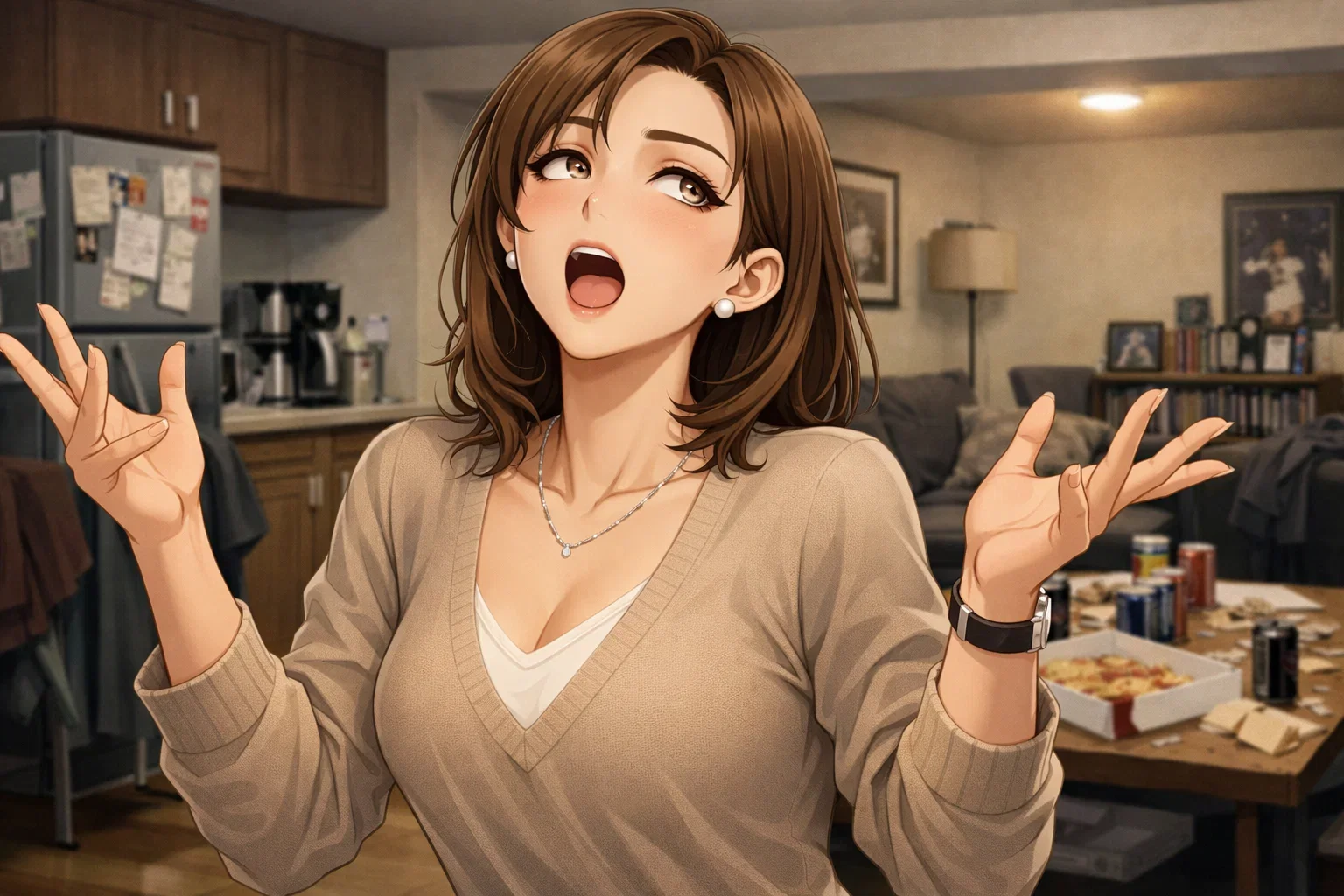 Cover art for Living with Sin: Envy (4/7), a romance scenario on AI Dungeon