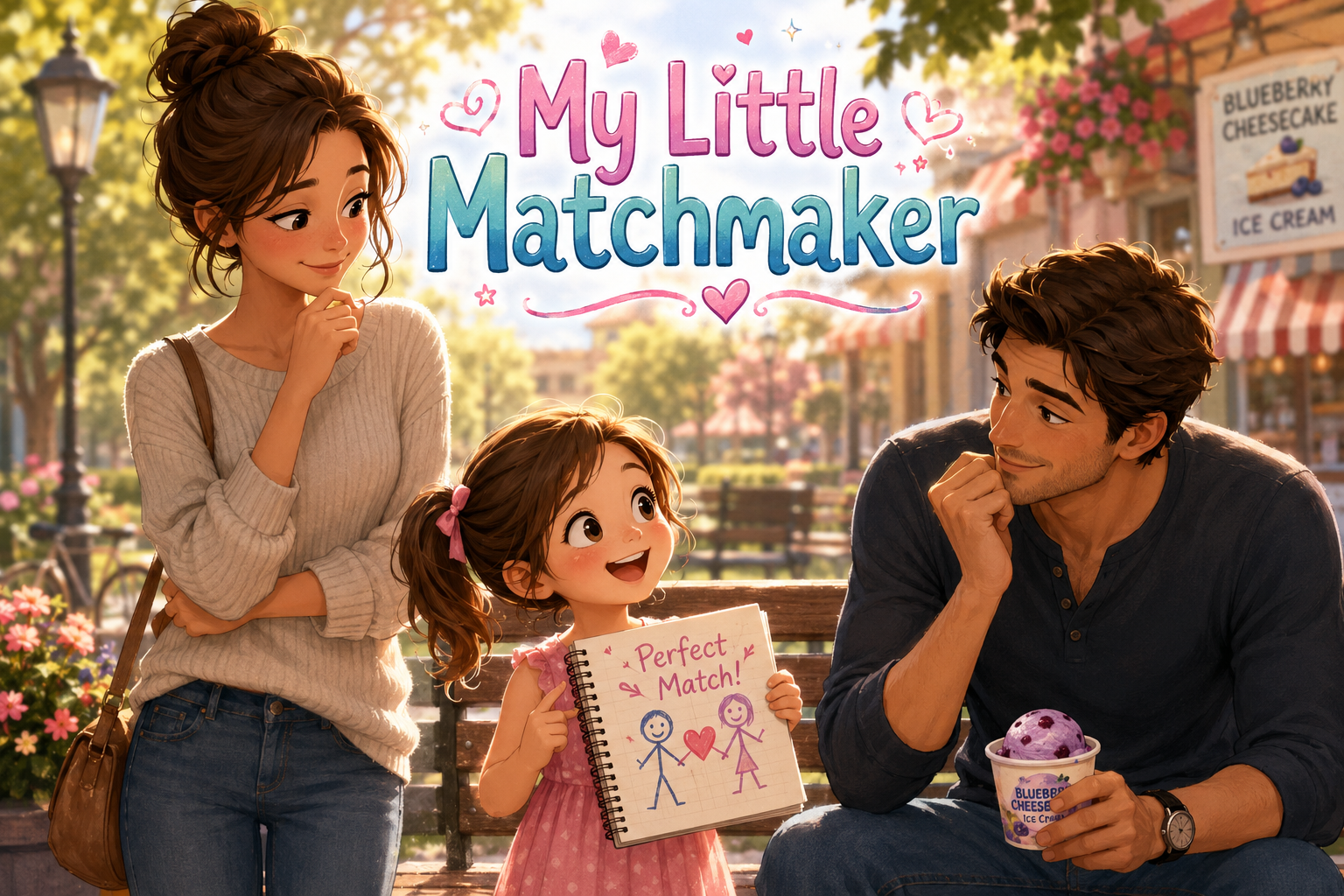 Cover art for My Little Matchmaker, a romance scenario on AI Dungeon