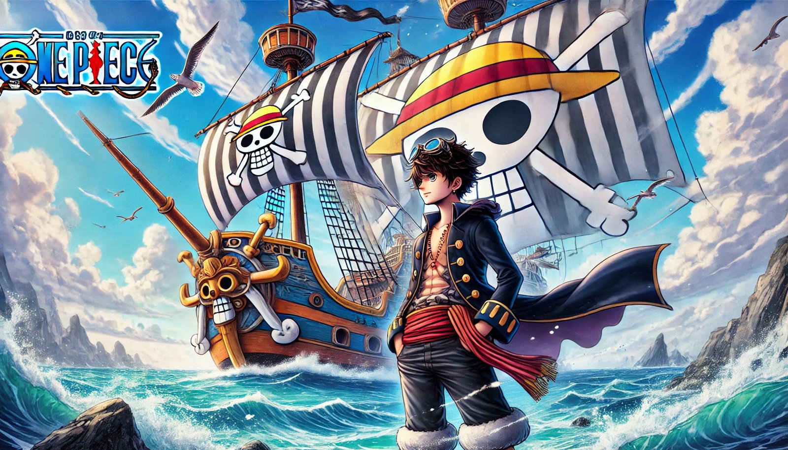 Cover art for Am I now a Straw Hat Pirate?, an one piece scenario on AI Dungeon