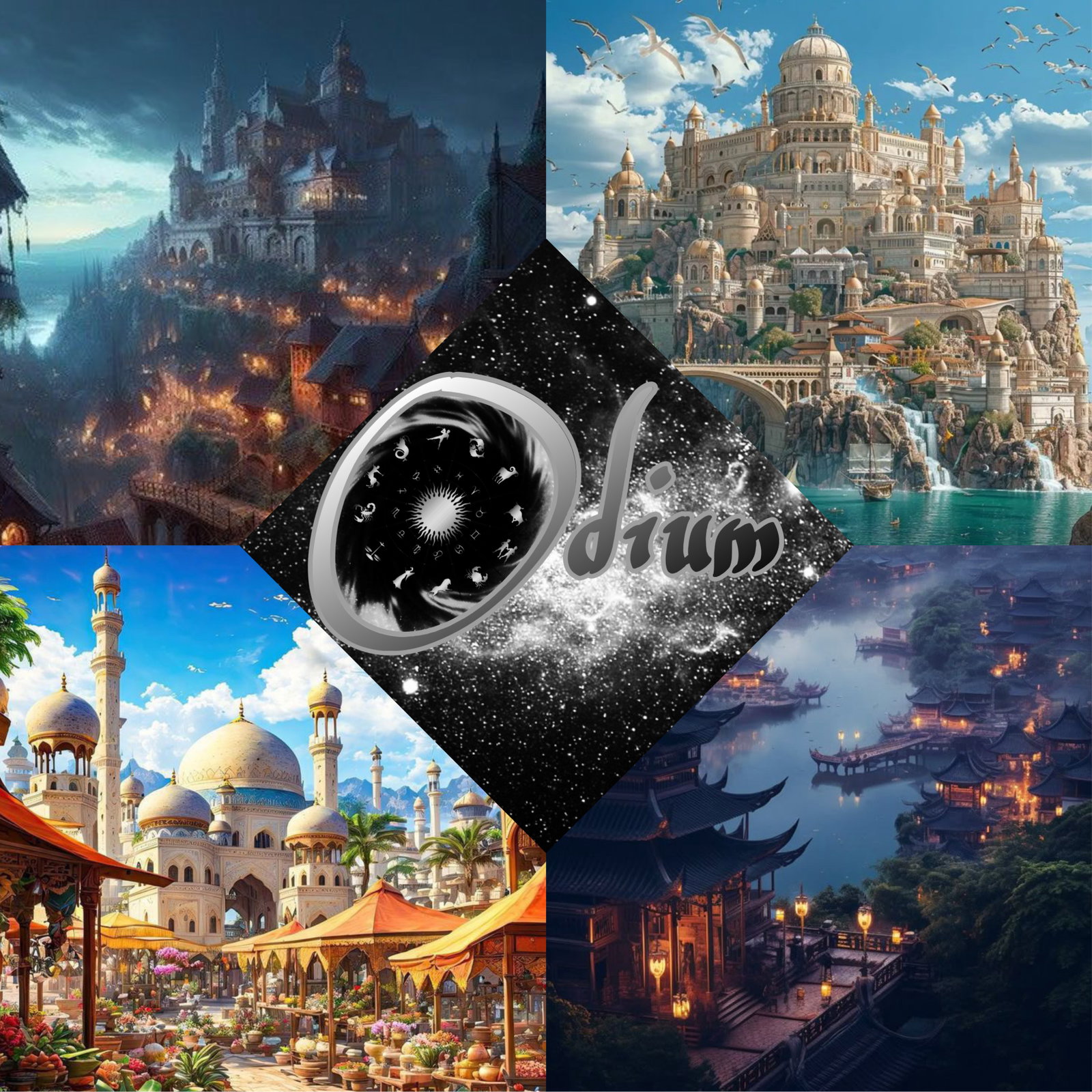 Cover art for Odium | Grimdark Fantasy, a fantasy scenario on AI Dungeon