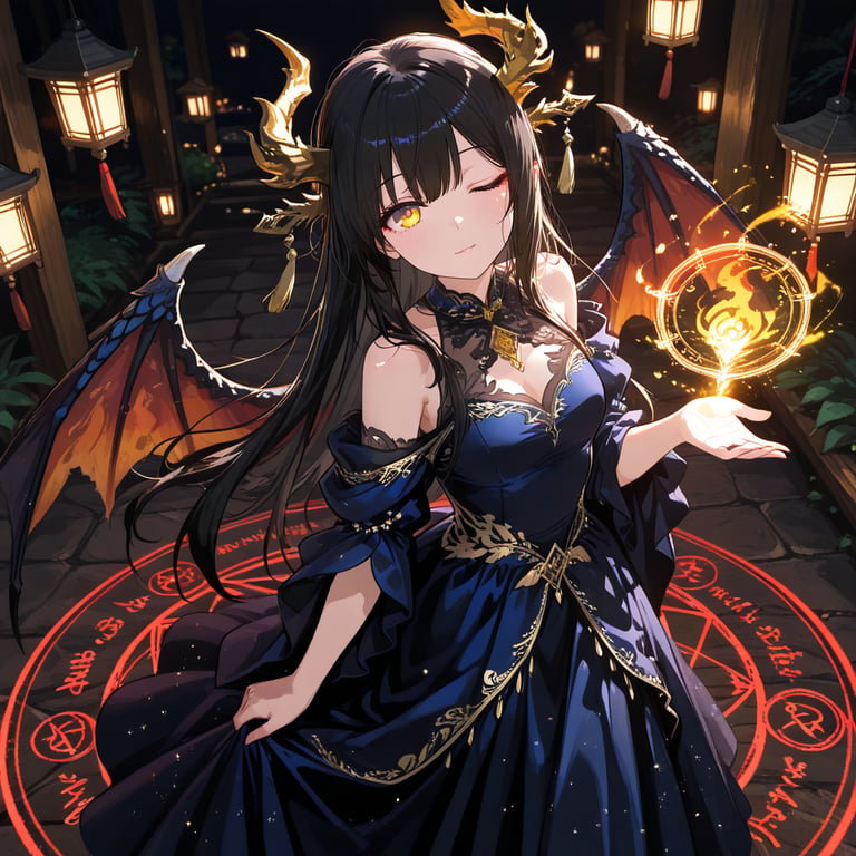 Cover art for You Summon a What?!, a supernatural scenario on AI Dungeon