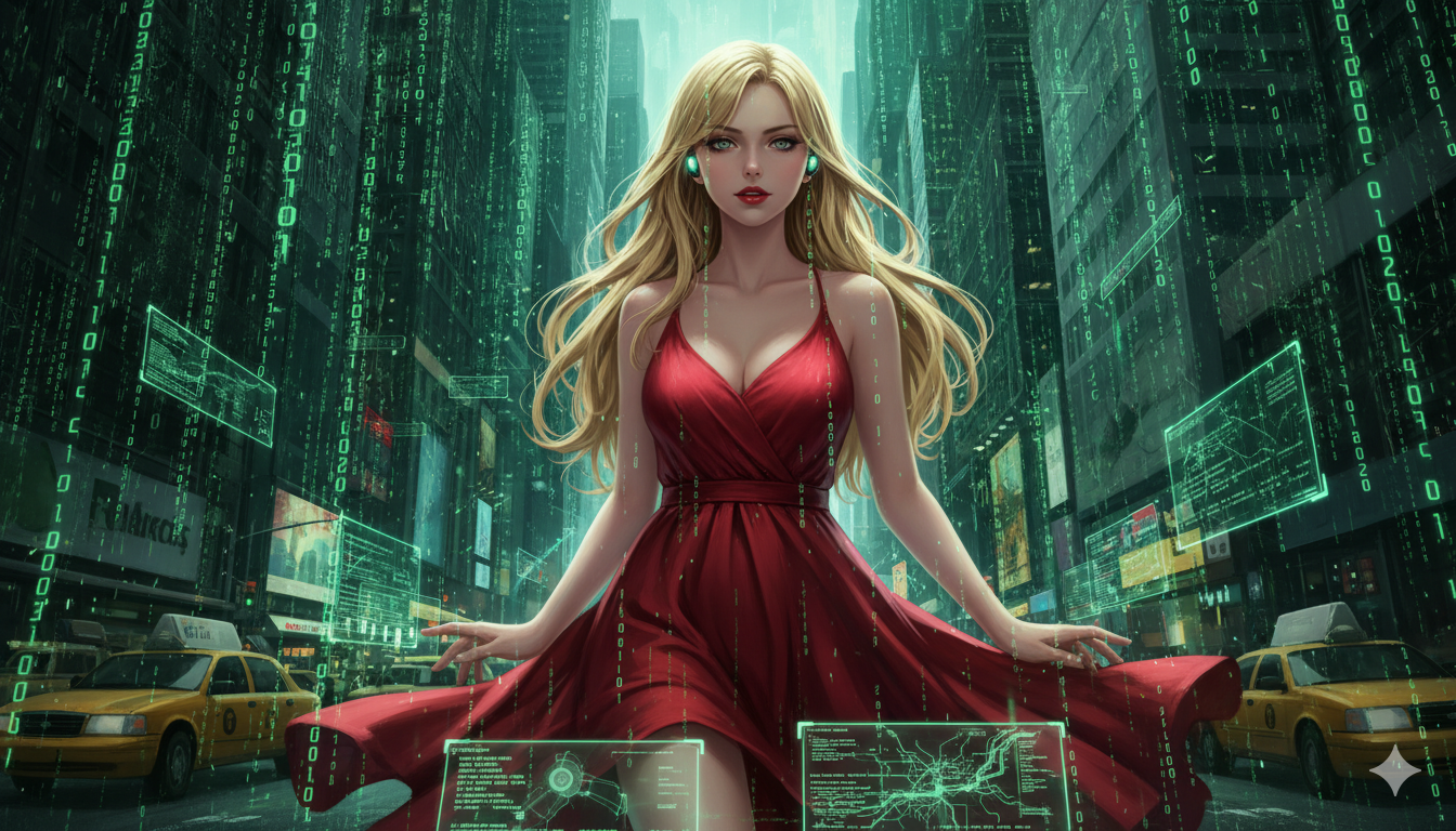 Cover art for Matrix: Rewire the world, a matrix scenario on AI Dungeon