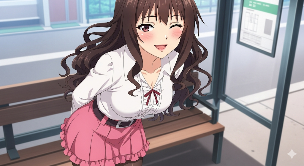 Cover art for Surprise kiss, a romance scenario on AI Dungeon
