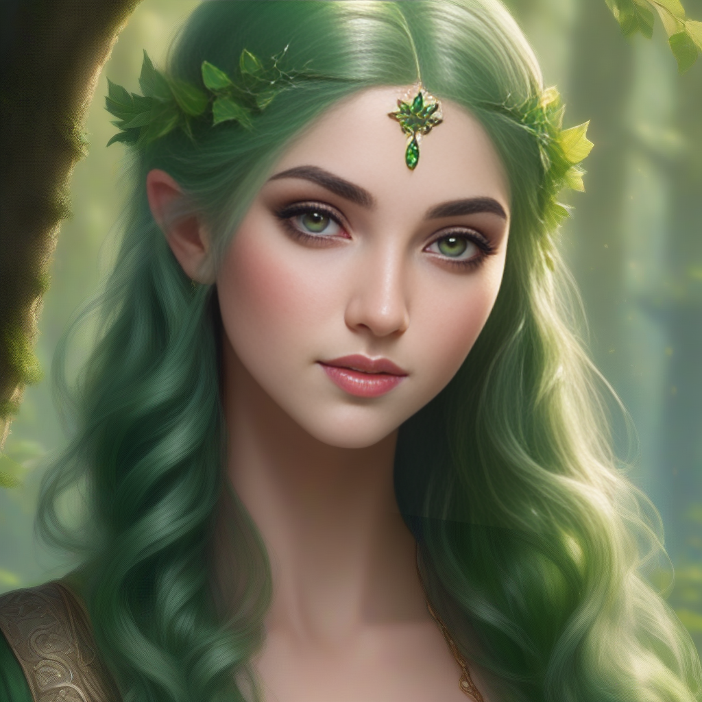 Cover art for The cute goddess, a goddess scenario on AI Dungeon