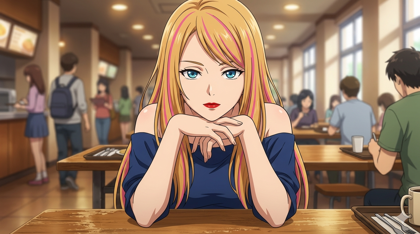 Cover art for That crazy bitch, a romance scenario on AI Dungeon