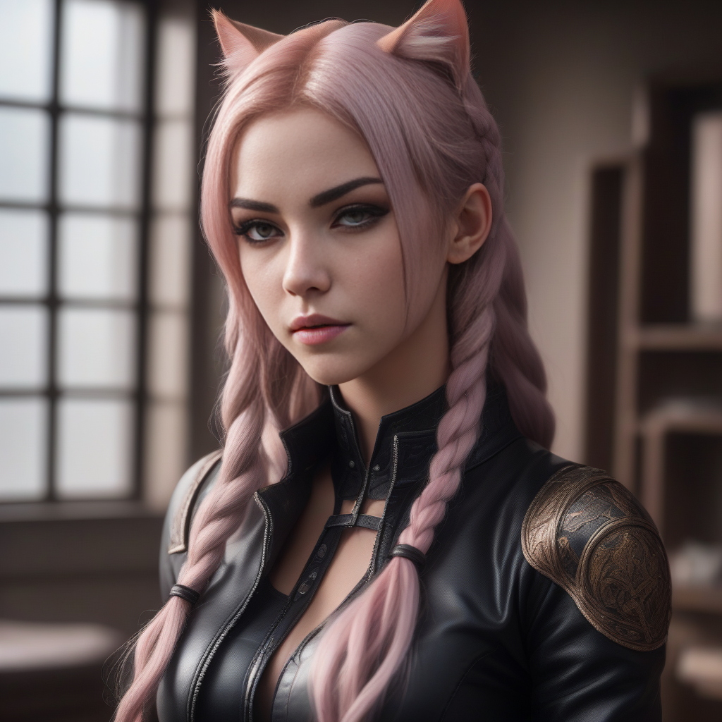 Cover art for My best catgirl, a catgirl scenario on AI Dungeon