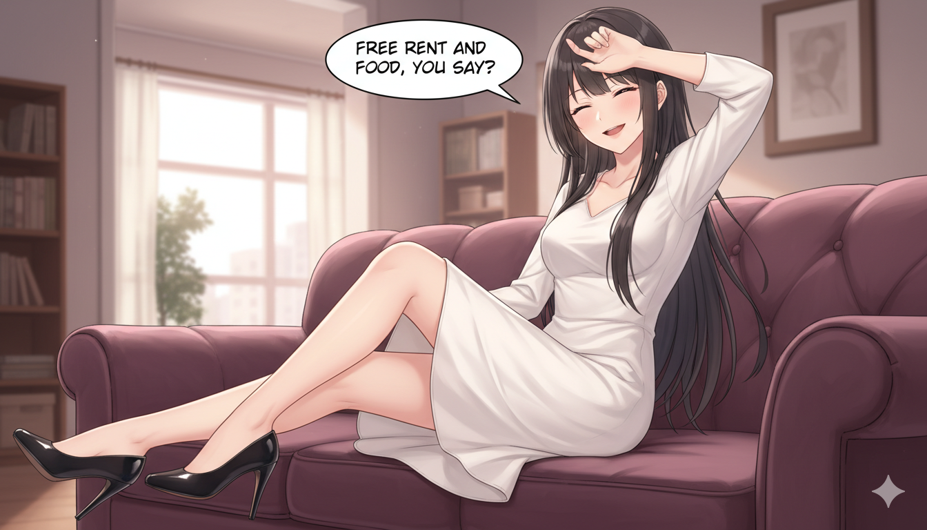 Cover art for She is into this!?, a kidnapping scenario on AI Dungeon