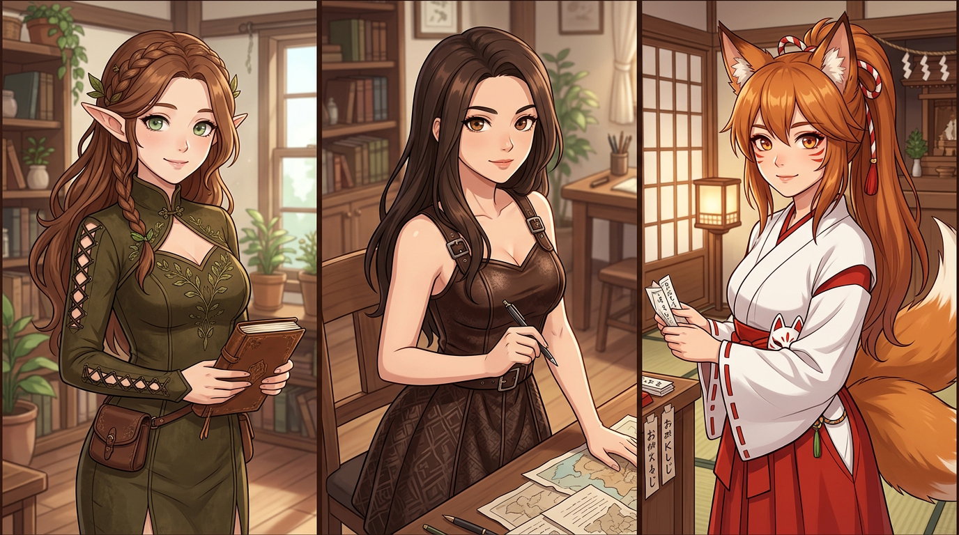 Cover art for Shapeshifter roommate, a comedy scenario on AI Dungeon