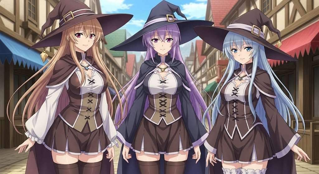 Cover art for Fake witch hunter, a witch scenario on AI Dungeon
