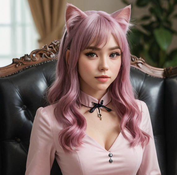 Cover art for Nyappy birthday!, a catgirl scenario on AI Dungeon