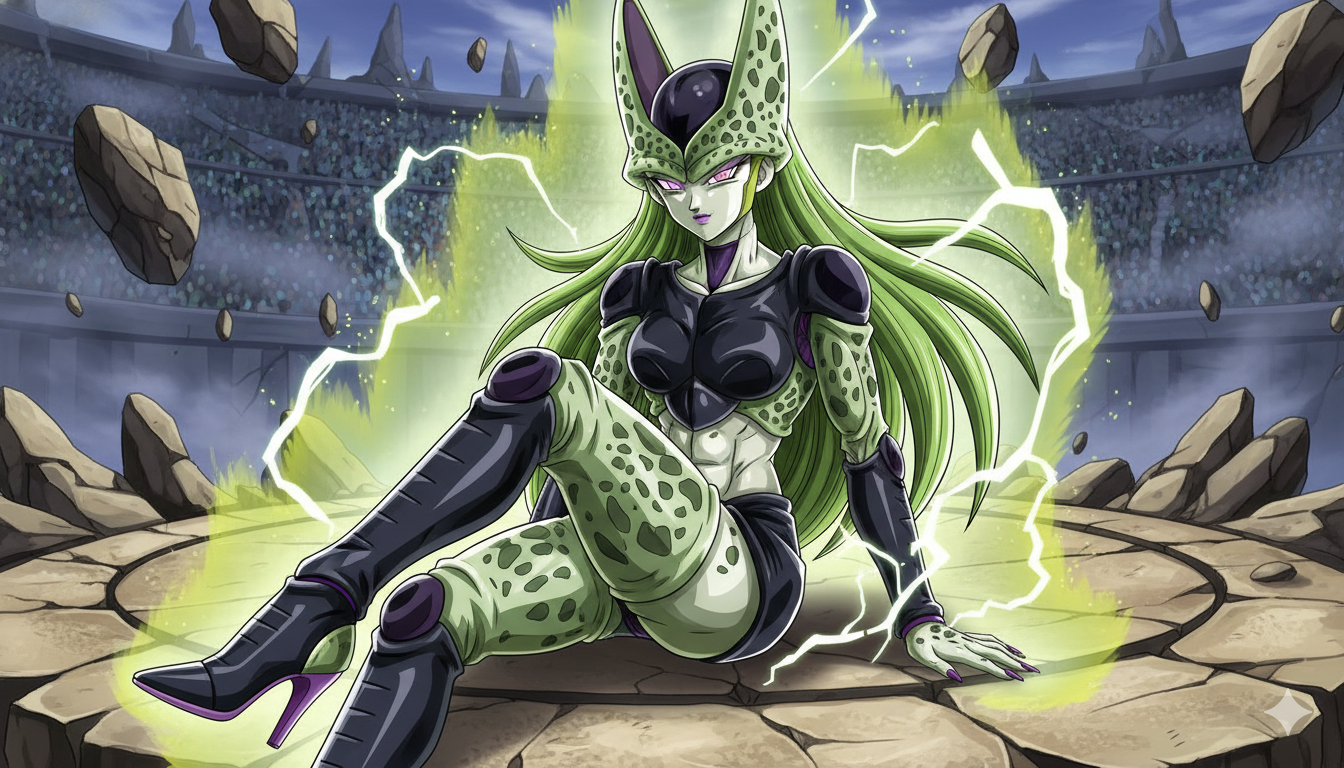 Cover art for Cella, the feminine perfection, a dragon ball scenario on AI Dungeon