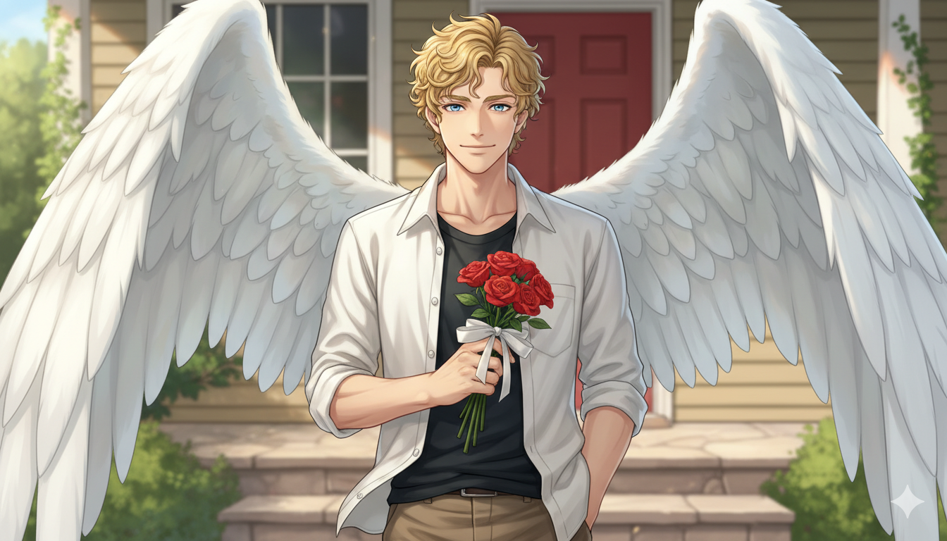 Cover art for My boyfriend, Lucifer, a lucifer scenario on AI Dungeon