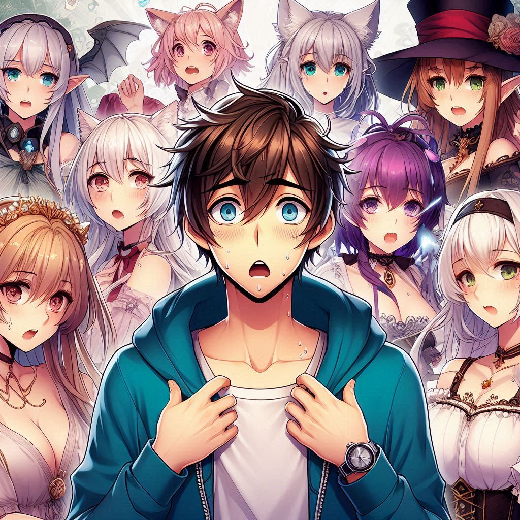 Cover art for Dating sim world, a portal worlds series scenario on AI Dungeon