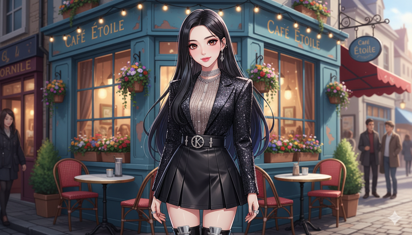 Cover art for Meeting with Idol, a music scenario on AI Dungeon