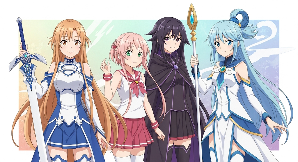 Cover art for Anime figurine turned into actual person!?, an anime scenario on AI Dungeon
