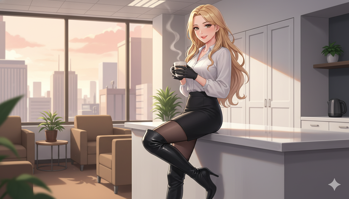 Cover art for Seduction and elegance, a romance scenario on AI Dungeon