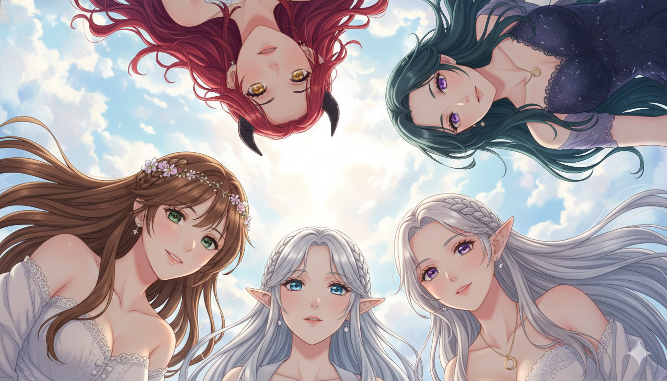 Cover art for Beauties island, a women scenario on AI Dungeon