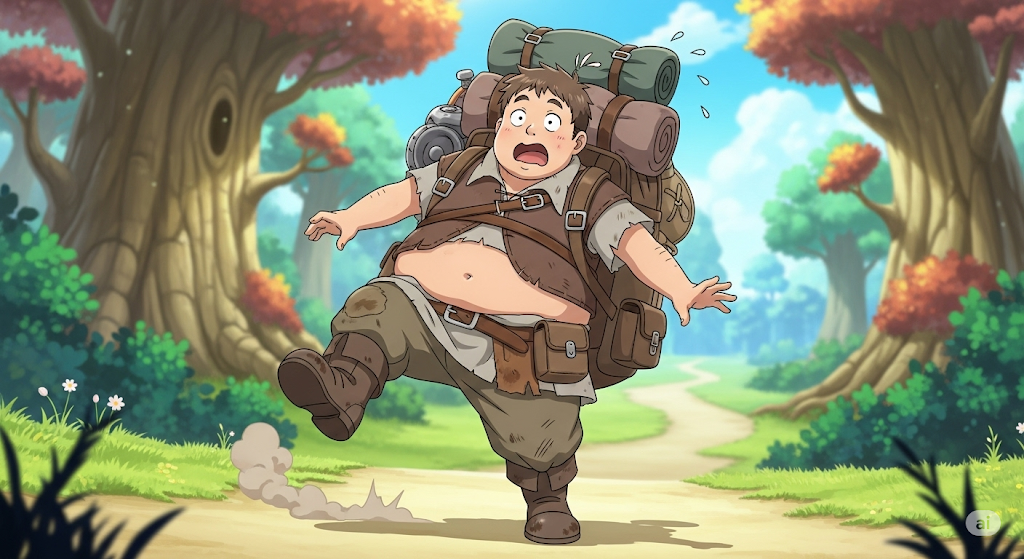 Cover art for From hero to zero and back, an adventure scenario on AI Dungeon