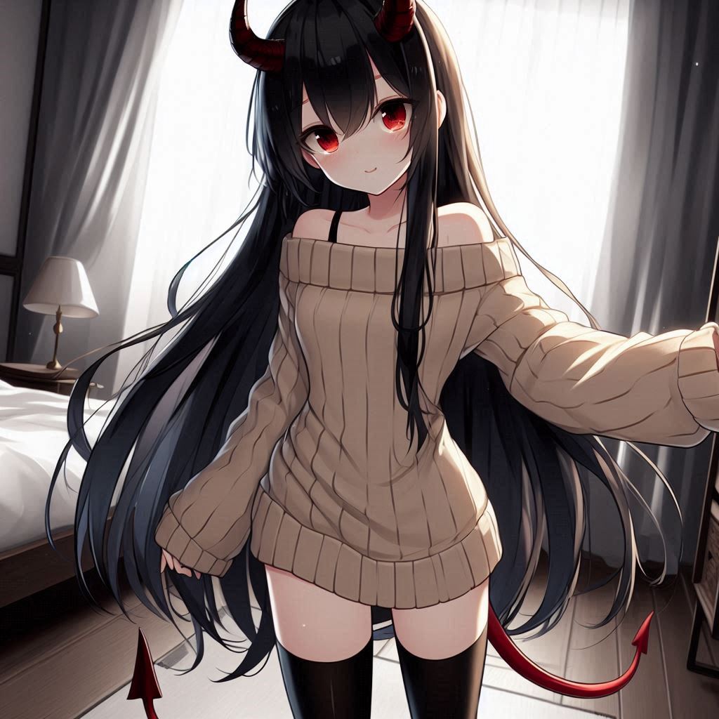 Cover art for My sudden demoness friend, a demon scenario on AI Dungeon