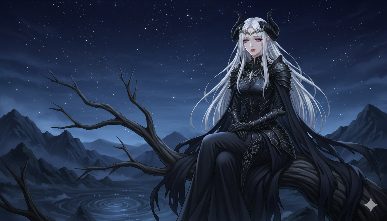 Cover art for Nazgul lady, a lotr scenario on AI Dungeon