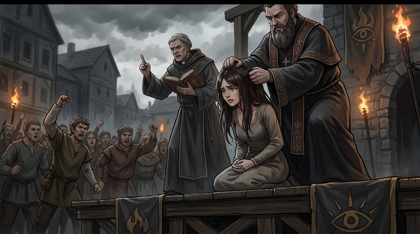 Cover art for Ashes & Salvation, a medieval scenario on AI Dungeon