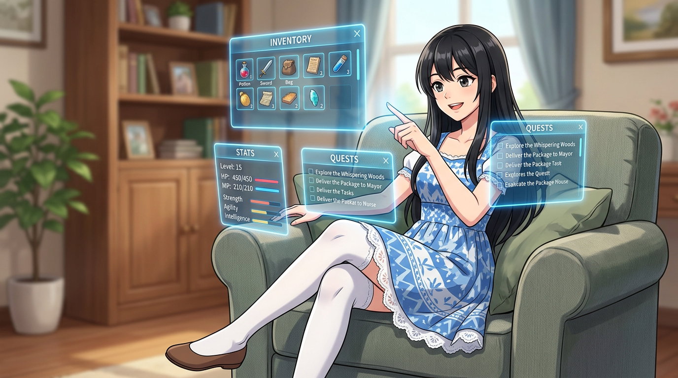 Cover art for Daily life adventure, a world scenario on AI Dungeon