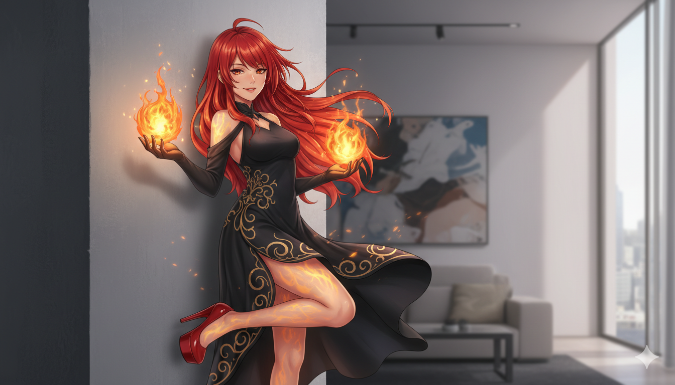 Cover art for She is hot!, a wife scenario on AI Dungeon