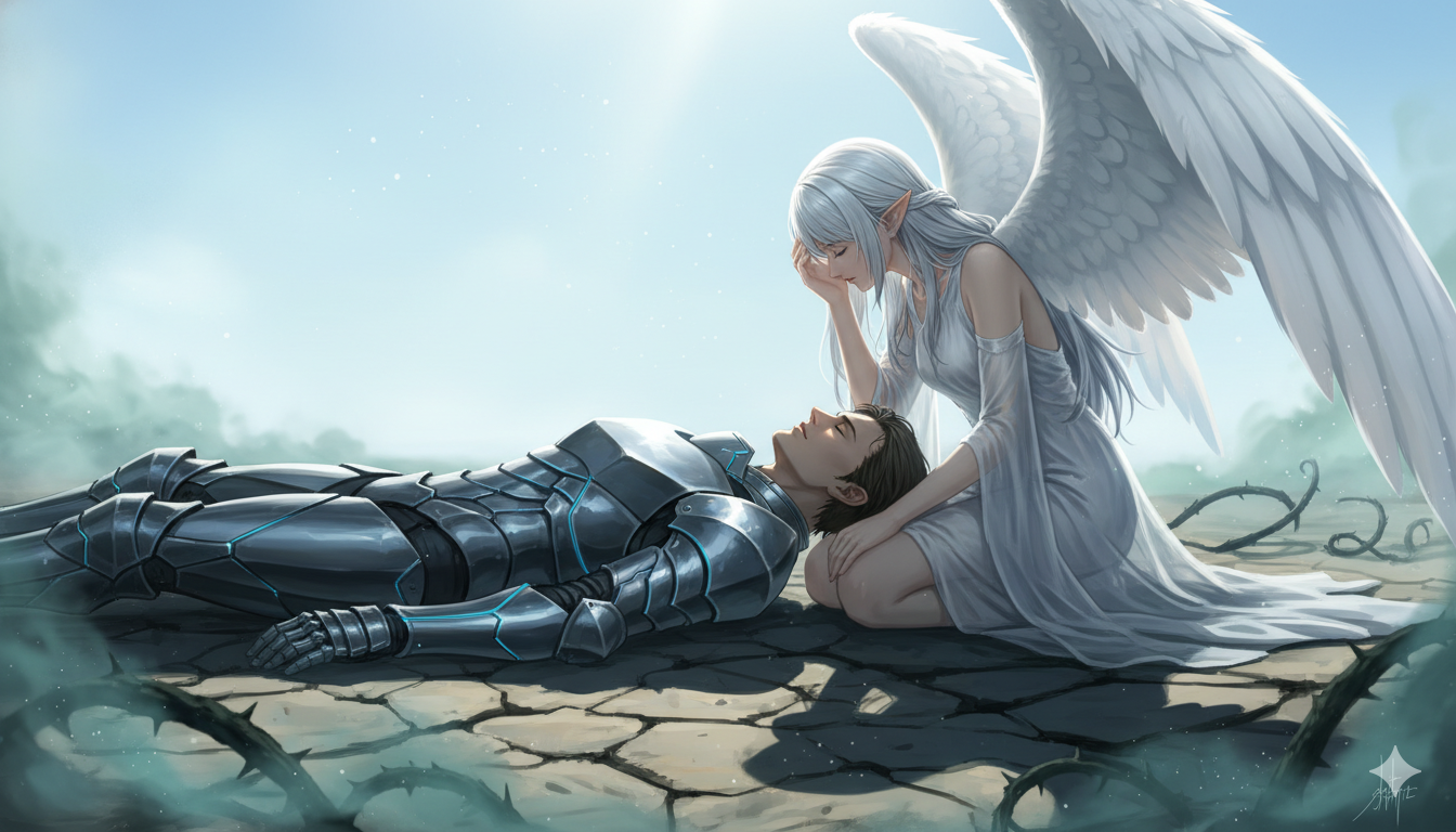 Cover art for Legends never die, a legend scenario on AI Dungeon