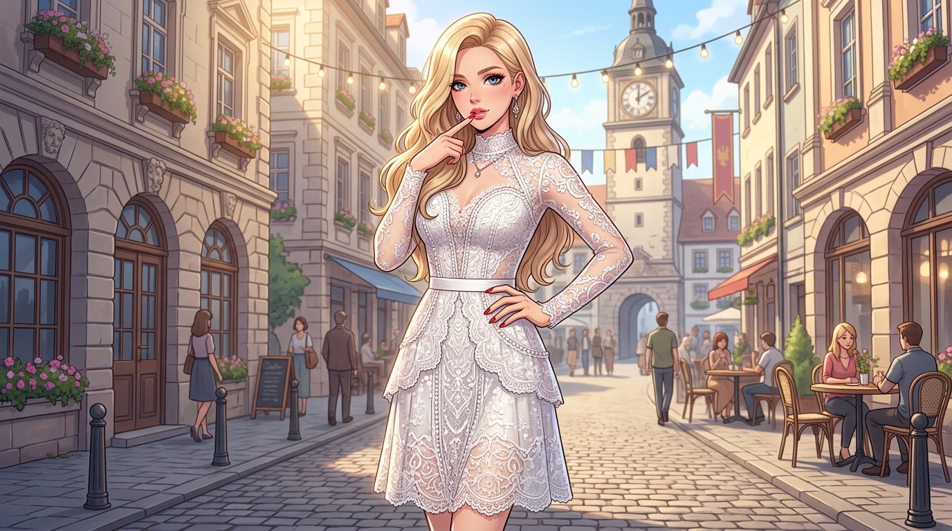 Cover art for Fake bride wants you!?, a modern scenario on AI Dungeon