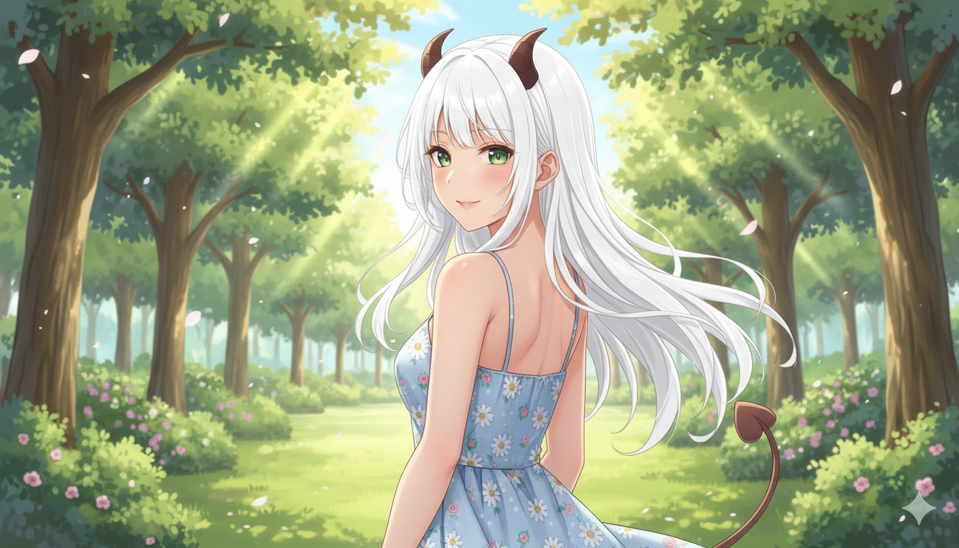 Cover art for My sweet succubus, a romance scenario on AI Dungeon